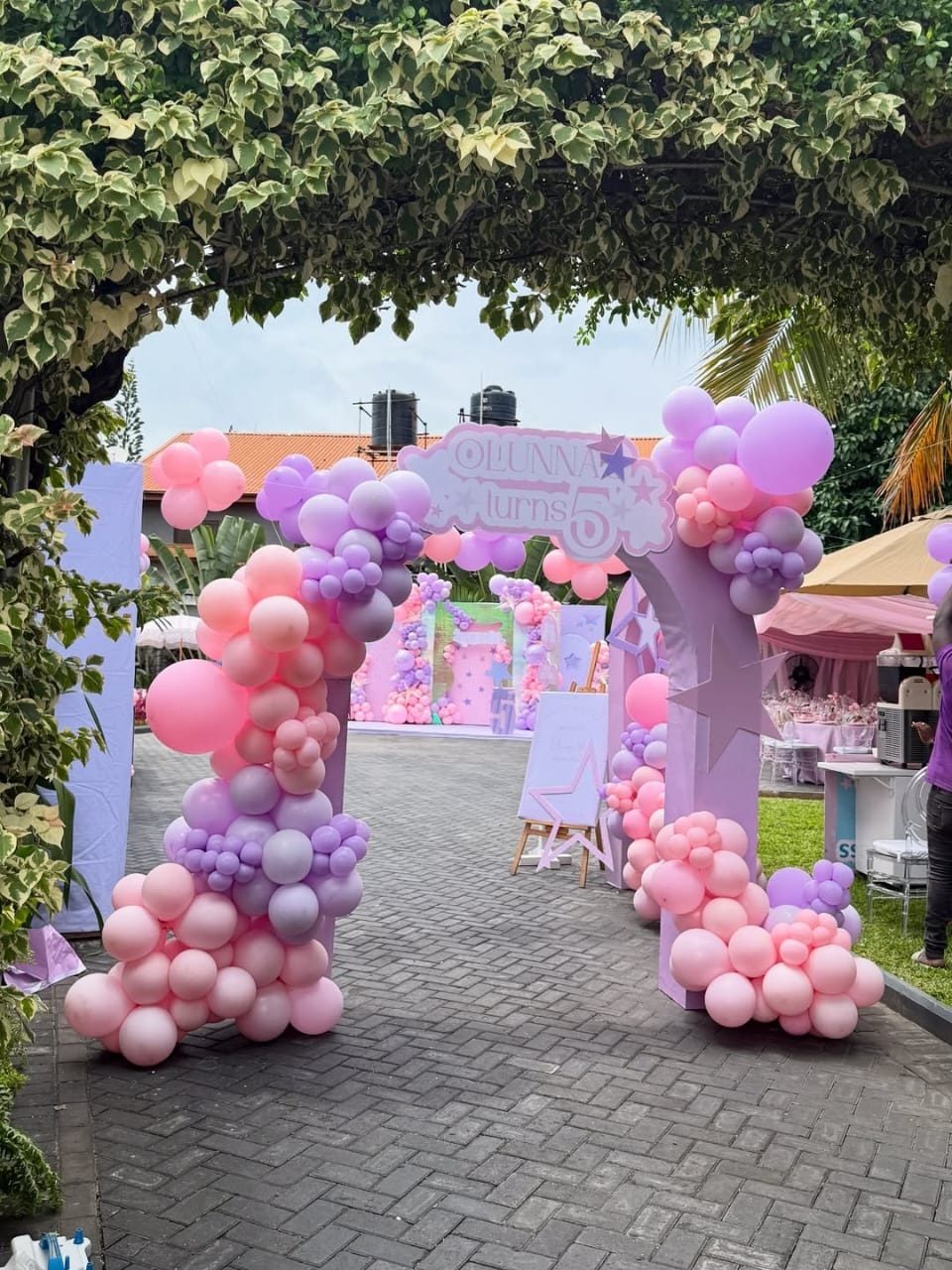 Themed Entrance Arch for Home Events and Birthday Parties in Nairobi - view 4