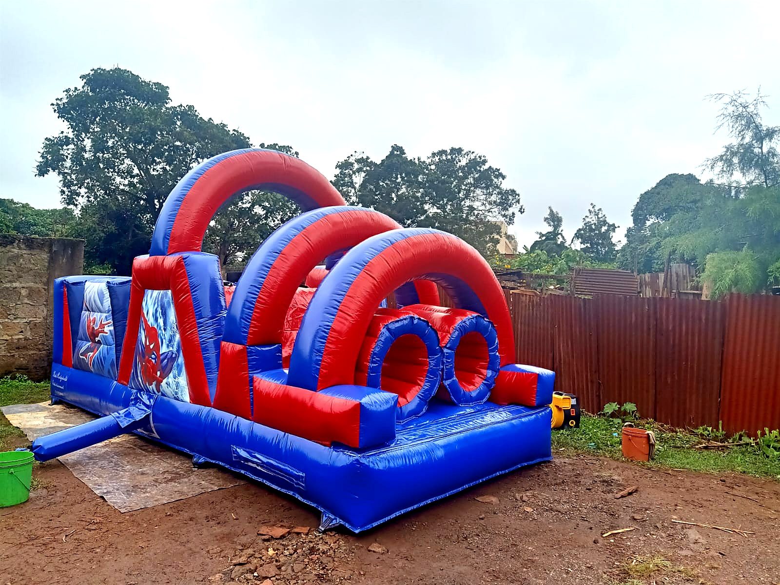 Spiderman Theme Obstacles Course for hire in Nairobi