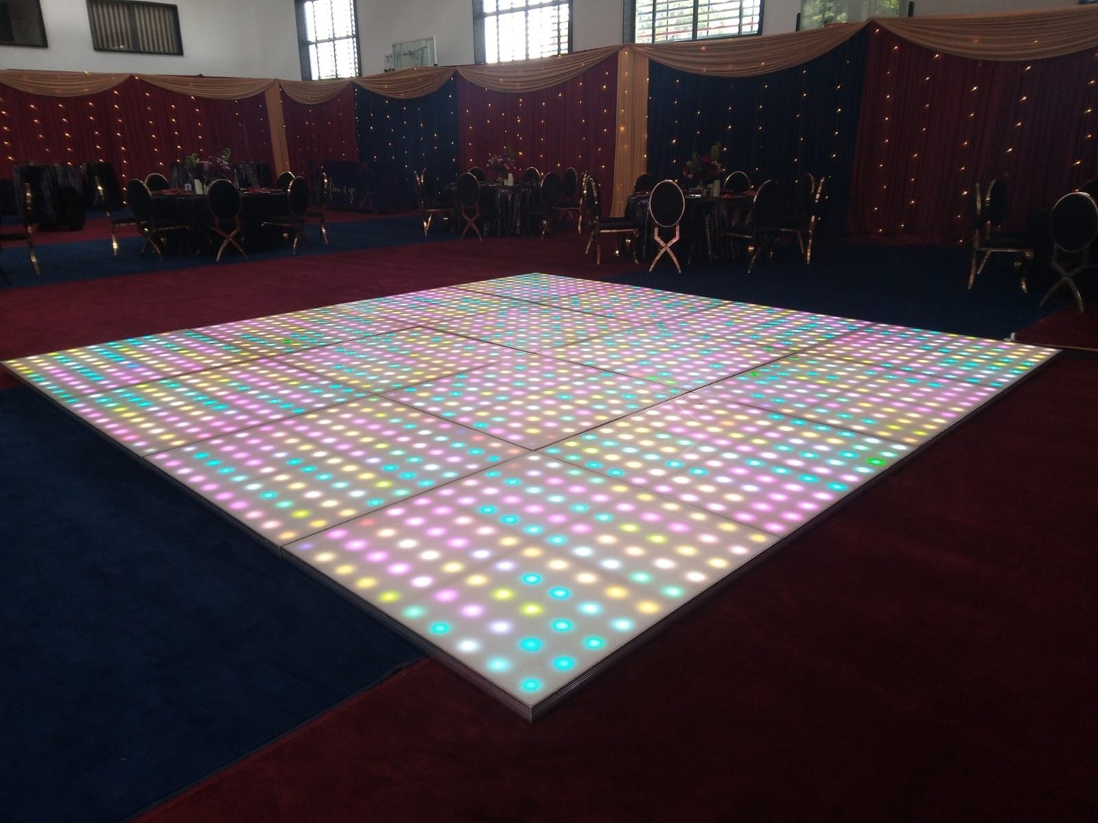 LED Dance Floor (per 1m x 1m panel) for hire in Nairobi
