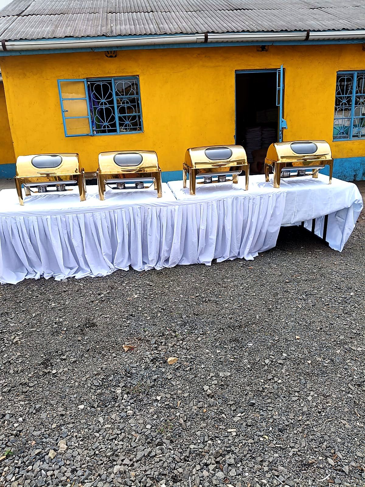 Food/Buffet Serving Table for hire in Nairobi