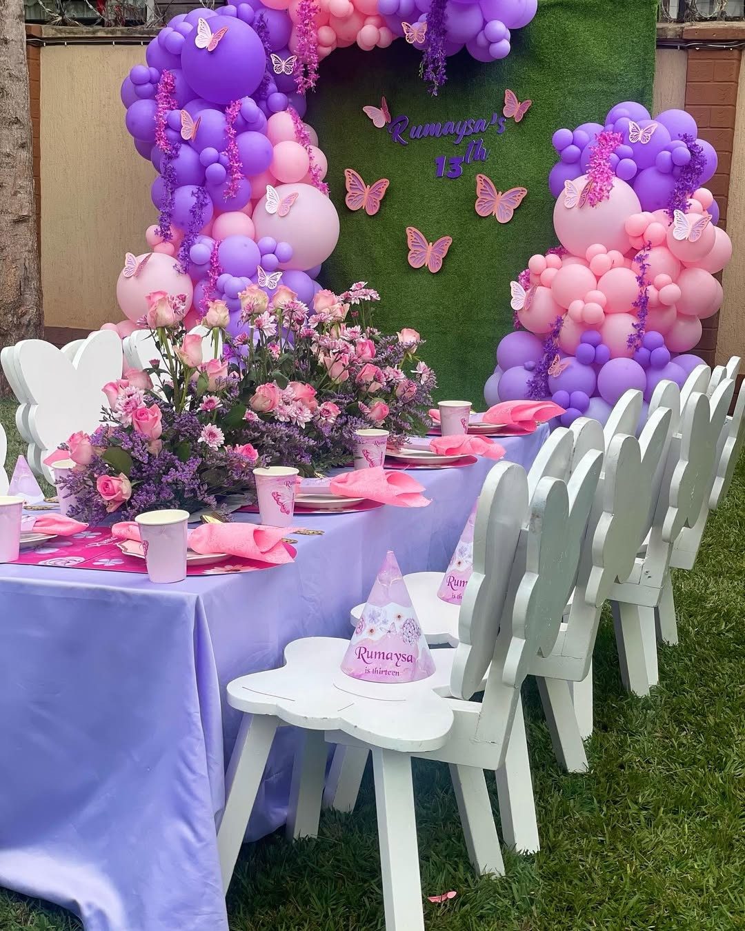 Kids Wooden Butterfly Chair for hire in Nairobi
