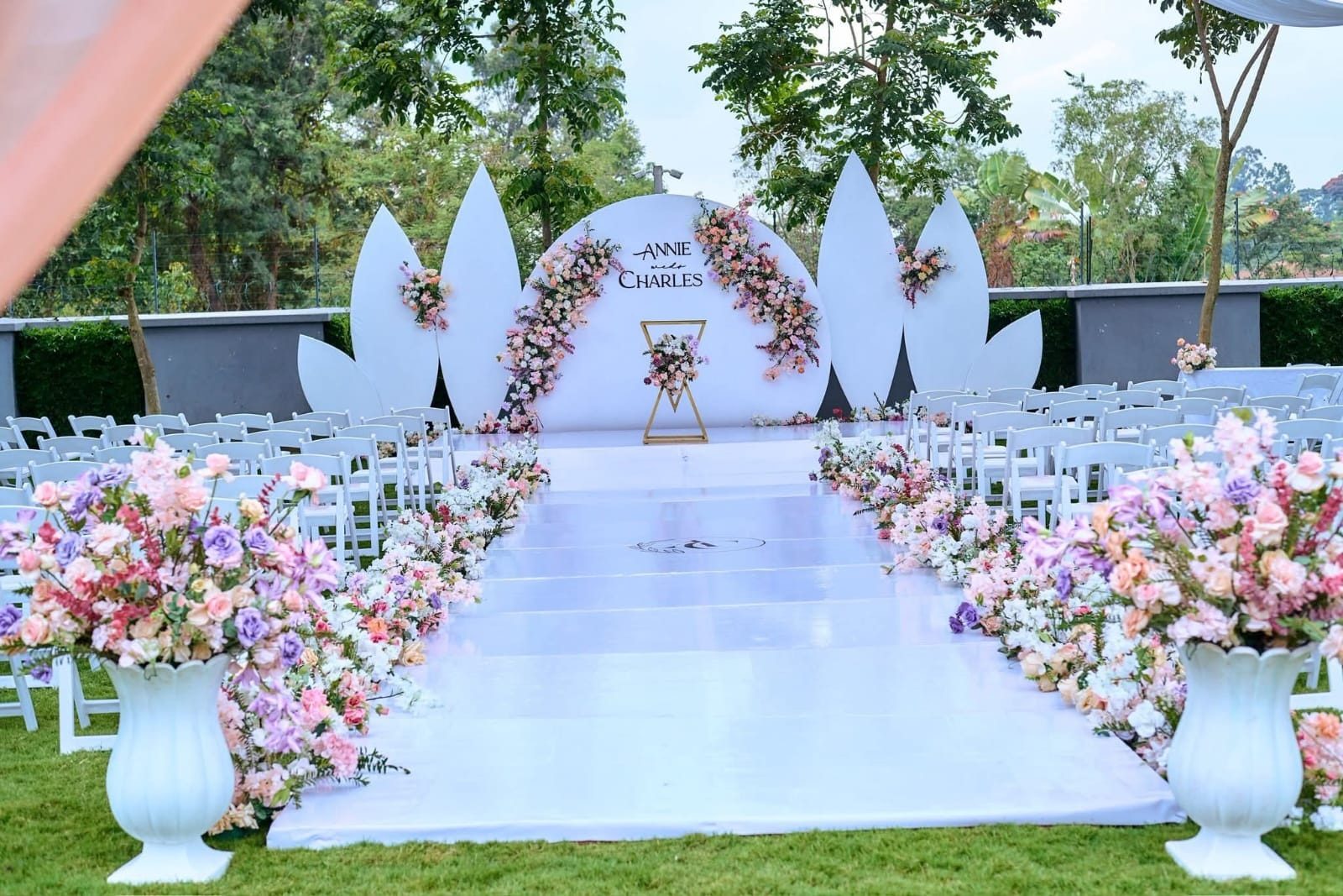 Personalised Wedding Aisle Runner &mdash; wedding item for hire in Nairobi (6)